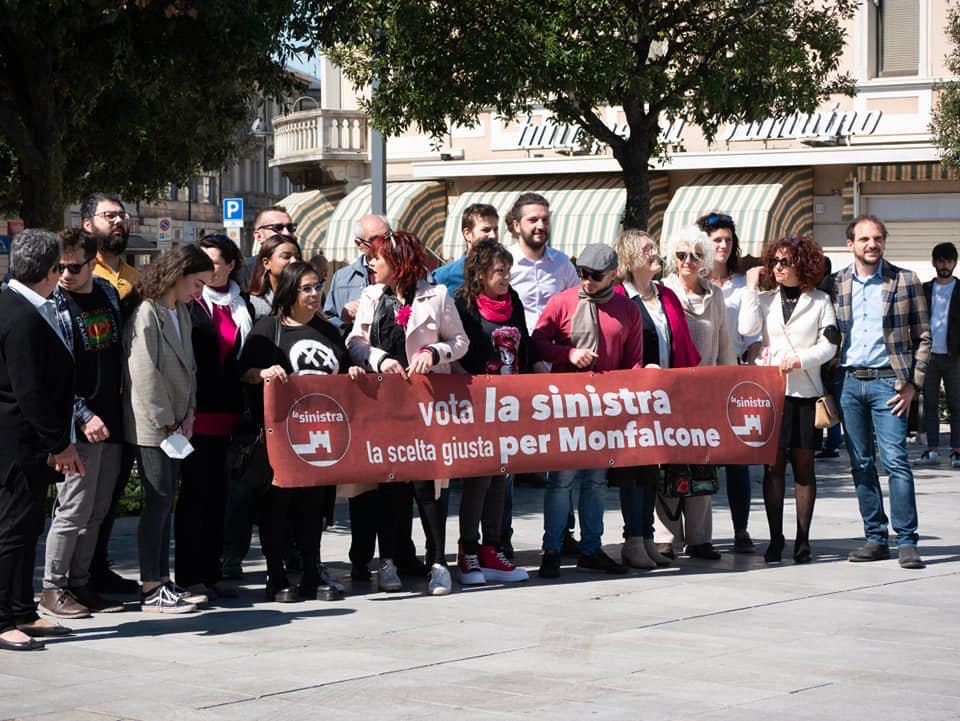 Copertina per La Sinistra presenta la lista a sostegno di Morsolin, i candidati a Monfalcone